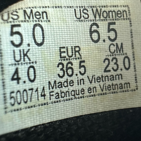 Unisex Shoes VANS Leopard Print Sneakers Lace Up Athletic Shoes Skateboard Shoes - Picture 8 of 8